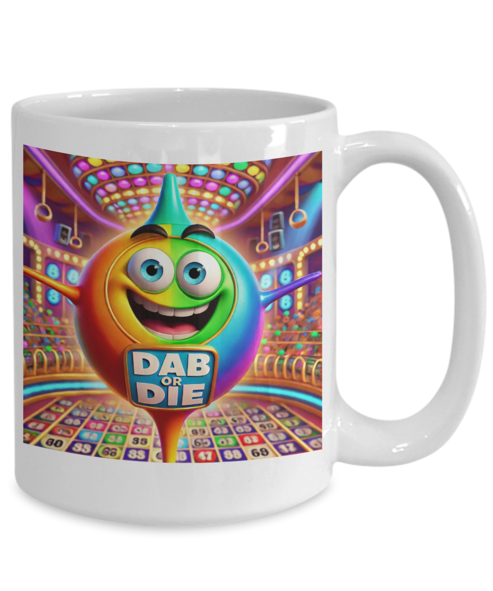 Dab Or Die - 11oz & 15oz Mug - Gift for Her - Gift for Him