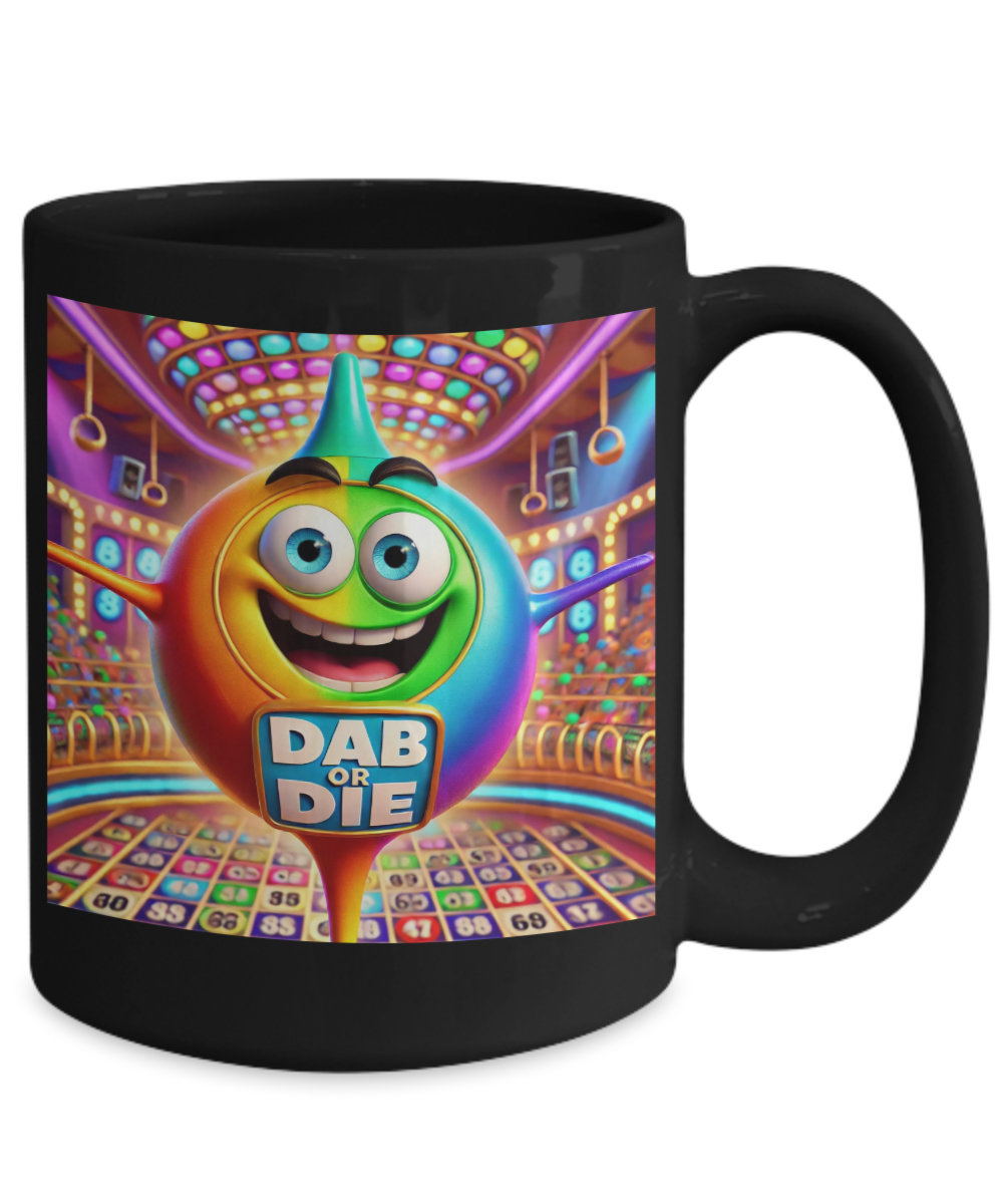 Dab Or Die - 11oz & 15oz Mug - Gift for Her - Gift for Him