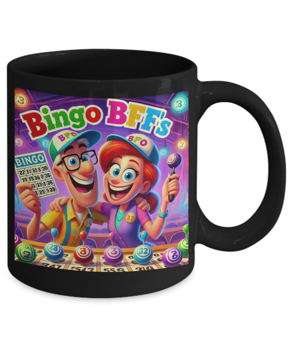 Bingo BFFS 2 - 11oz & 15oz Mug - Gift for Her - Gift for Him