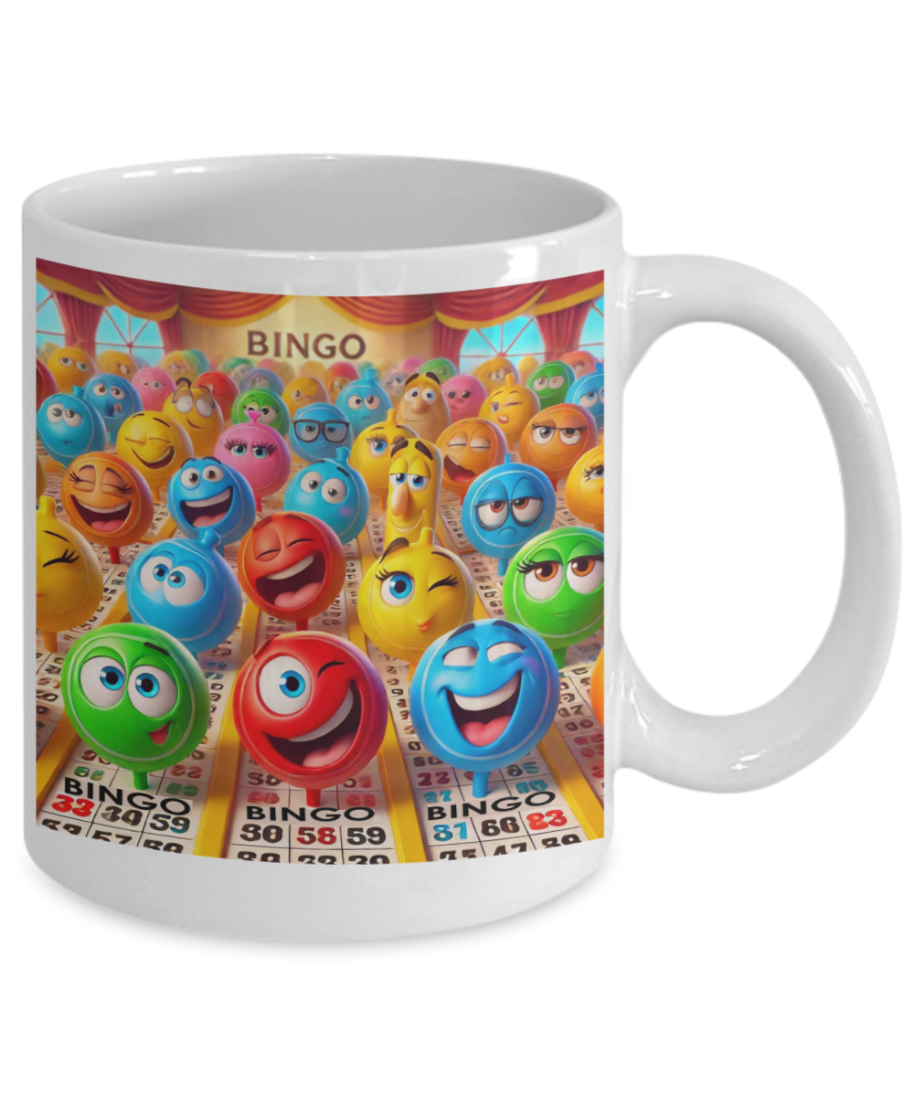 Bingo 2 - 11oz & 15oz Mug - Gift for Her - Gift for Him