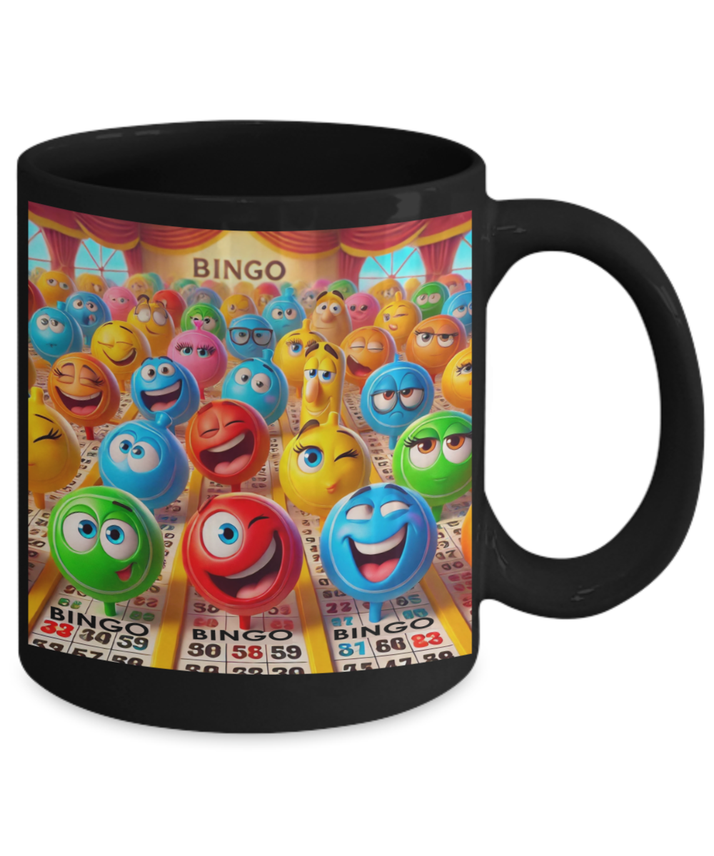 Bingo 2 - 11oz & 15oz Mug - Gift for Her - Gift for Him