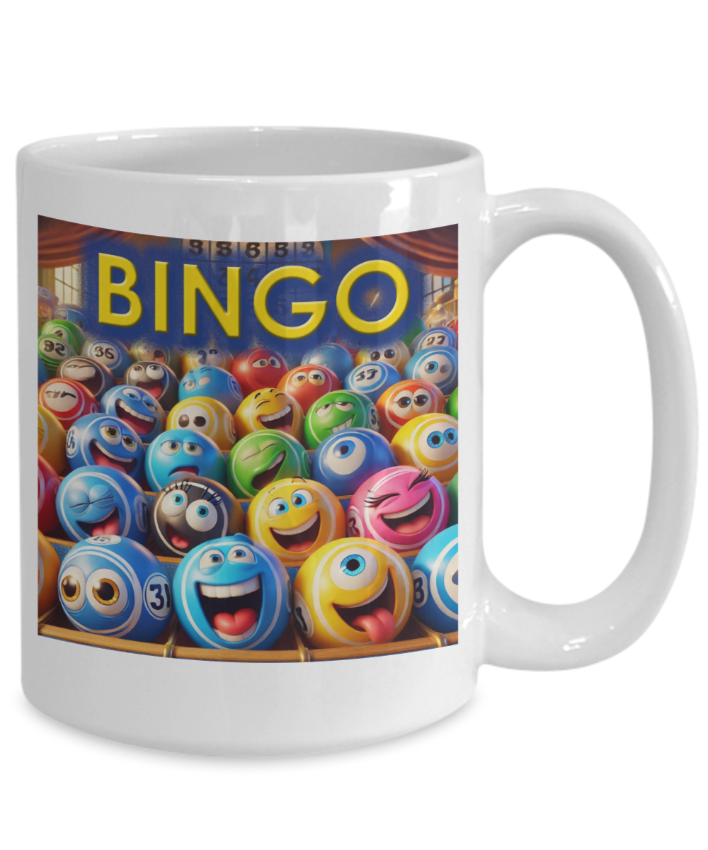 BINGO - 11oz & 15oz Mug - Gift for Her - Gift for Him