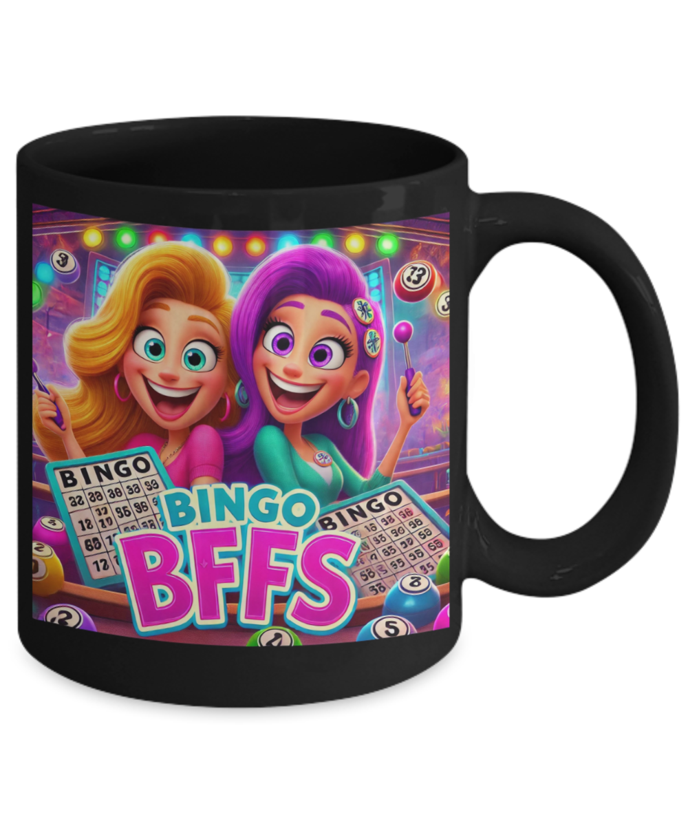 Bingo BFFS 1 - 11oz & 15oz Mug - Gift for Her