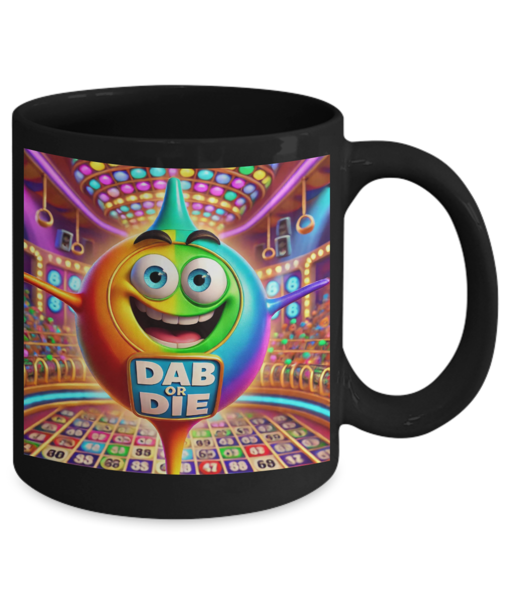 Dab Or Die - 11oz & 15oz Mug - Gift for Her - Gift for Him