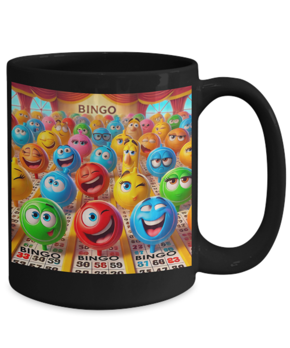 Bingo 2 - 11oz & 15oz Mug - Gift for Her - Gift for Him