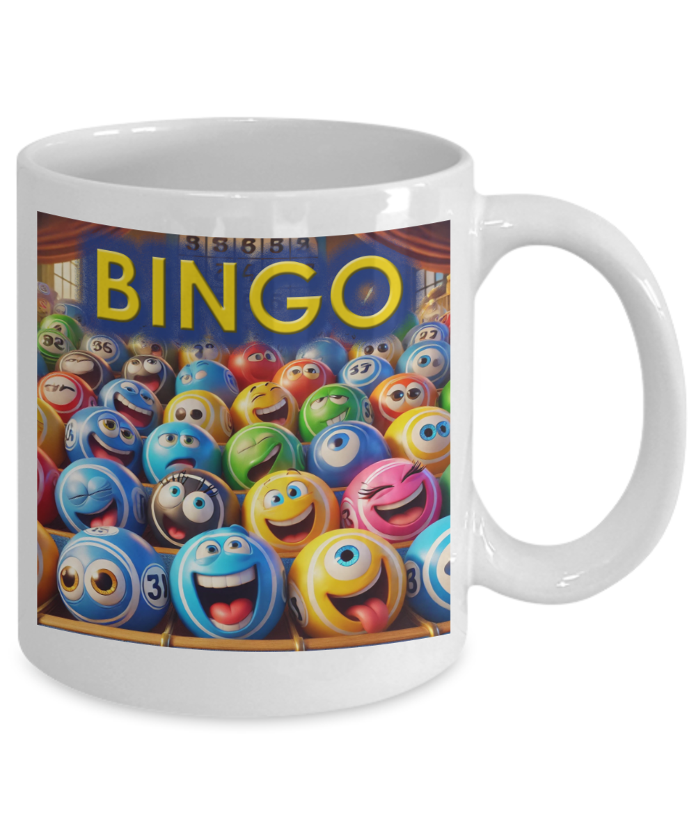 BINGO - 11oz & 15oz Mug - Gift for Her - Gift for Him