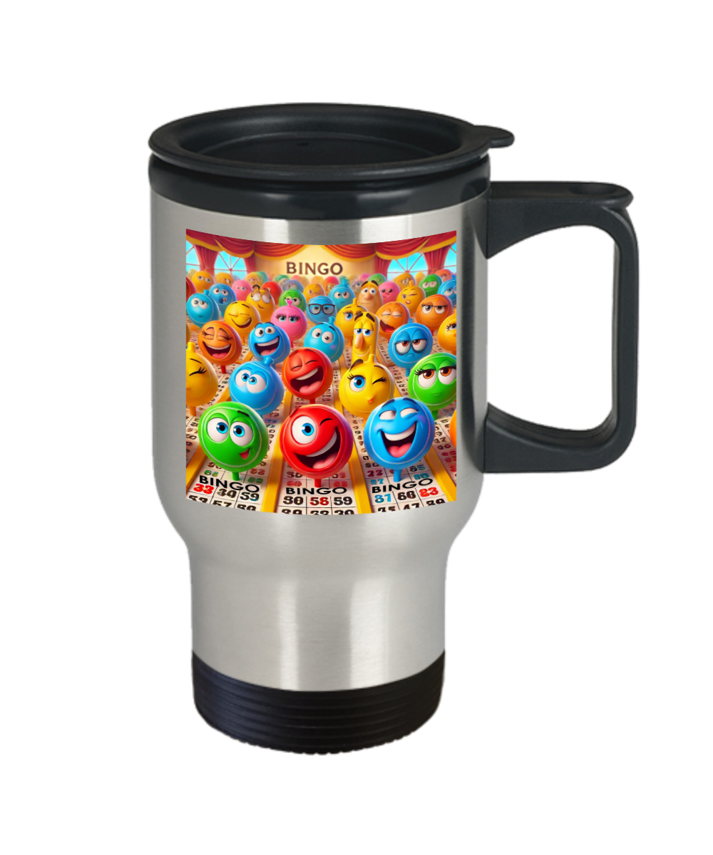 Bingo 2 - Travel Mug - Gift for Her - Gift for Him