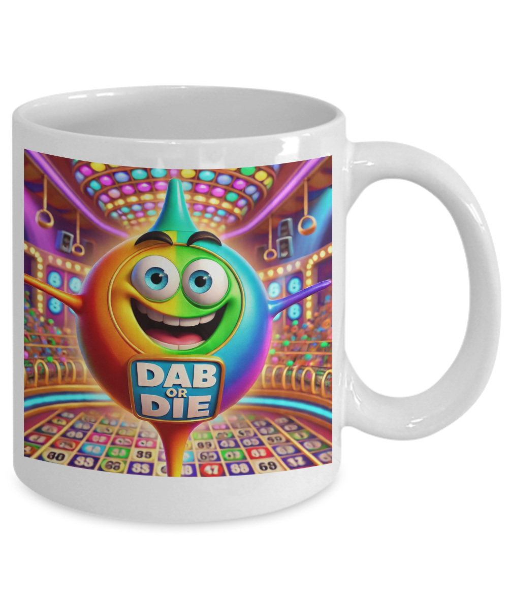 Dab Or Die - 11oz & 15oz Mug - Gift for Her - Gift for Him