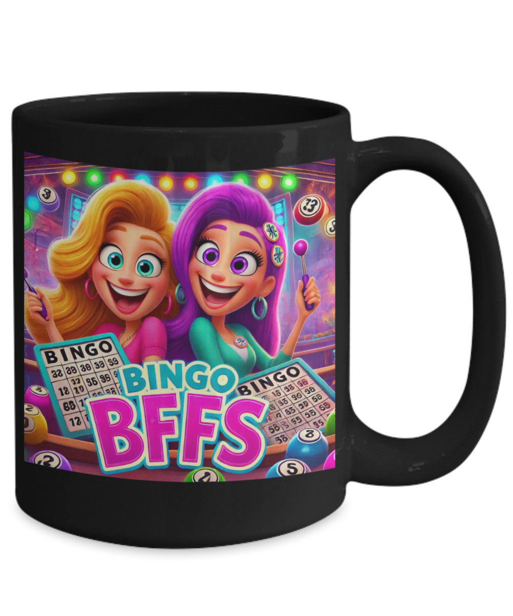 Bingo BFFS 1 - 11oz & 15oz Mug - Gift for Her