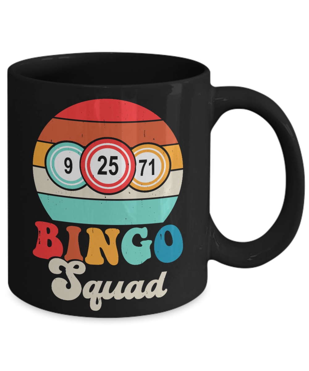 Bingo Squad - 11oz & 15oz Mug - Gift for Her - Gift for Him