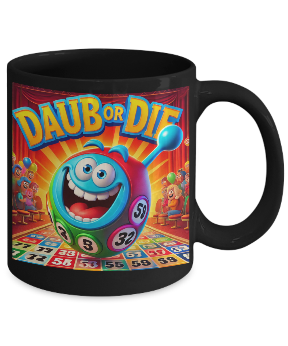 Daub Or Die - 11oz & 15oz Mug - Gift for Her - Gift for Him