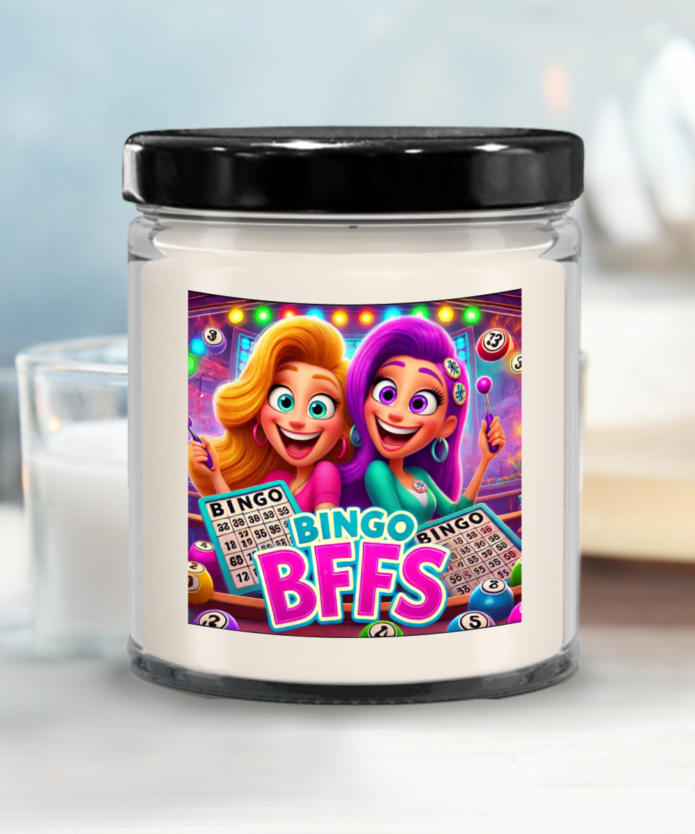 Bingo BFFS 1 - 9oz & 16oz Candle - Gift for Her