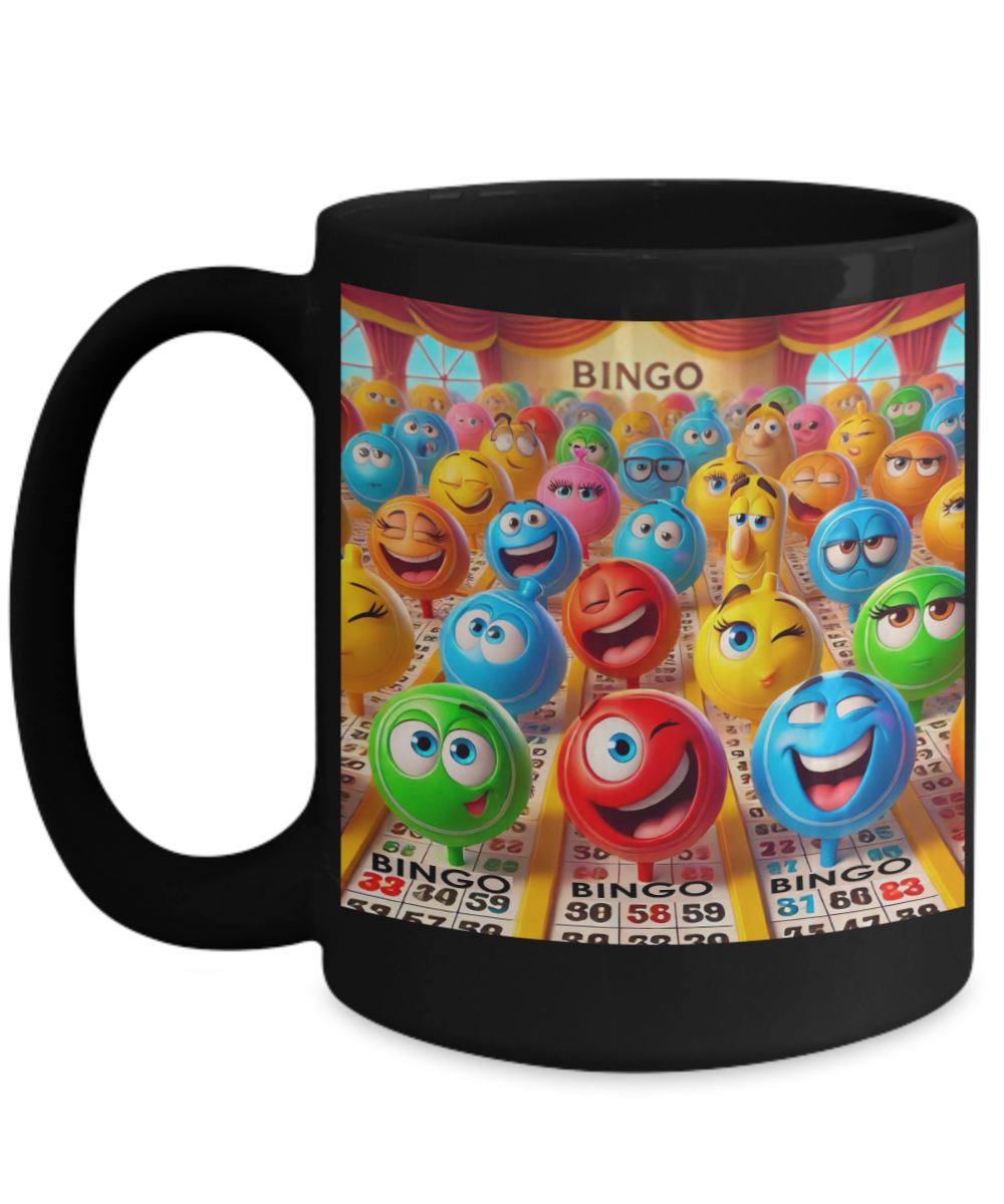 Bingo 2 - 11oz & 15oz Mug - Gift for Her - Gift for Him