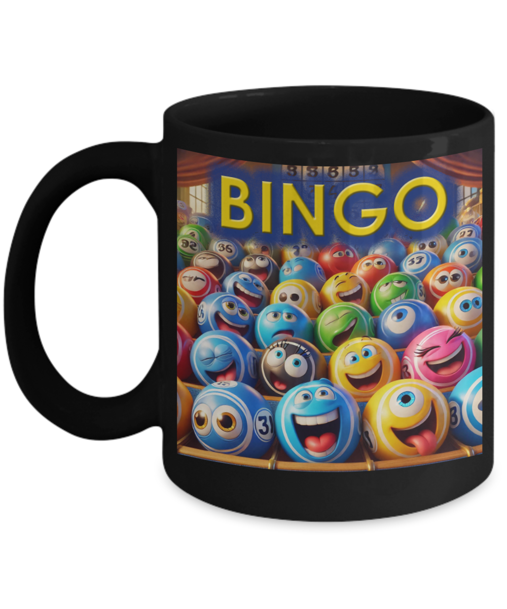 BINGO - 11oz & 15oz Mug - Gift for Her - Gift for Him