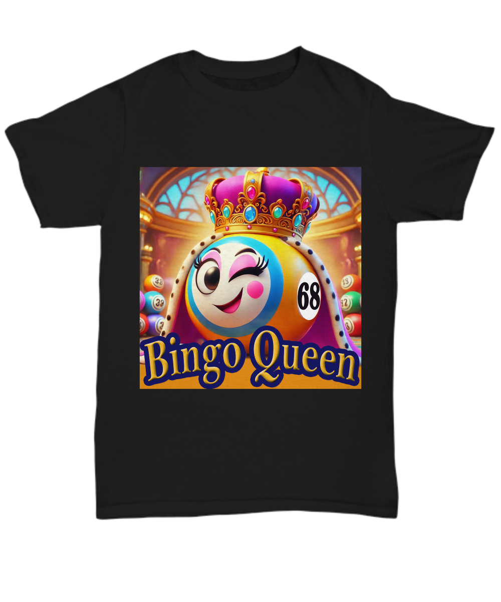 Bingo Queen - Unisex Tee/Women's Tee - Gift for Her