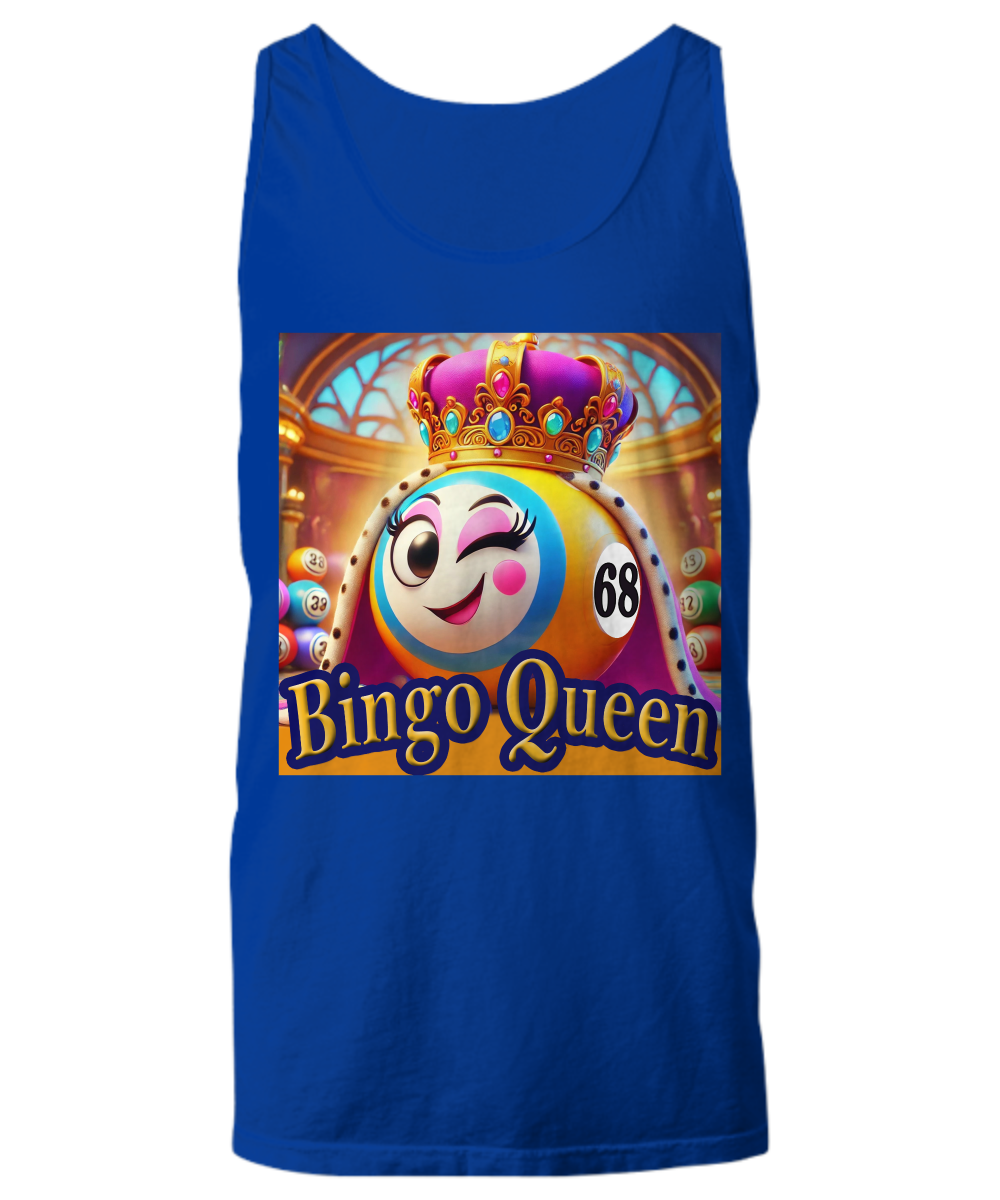 Bingo Queen - Unisex Tank Top/Women's Tank Top - Gift for Her