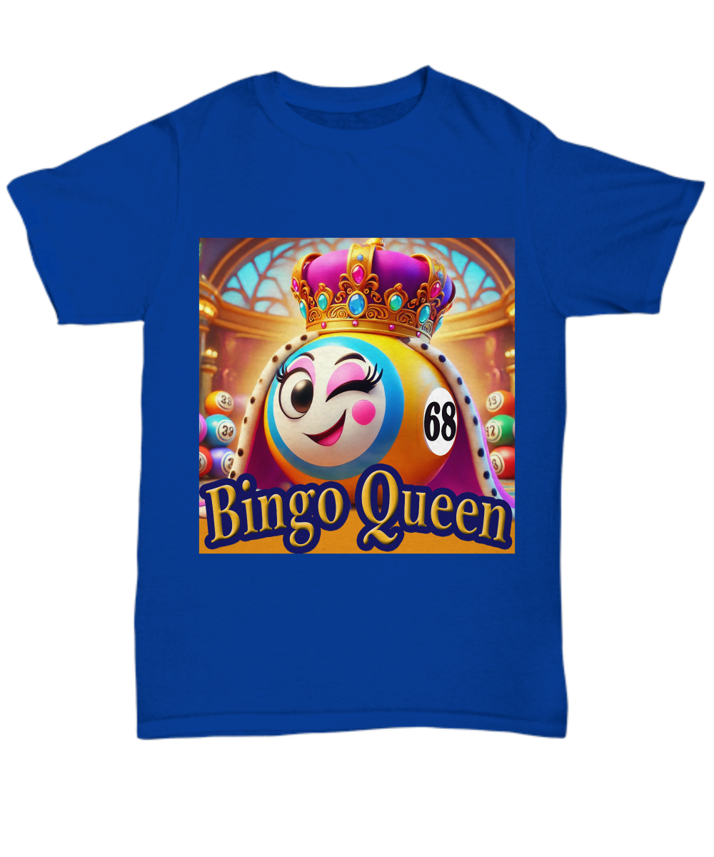 Bingo Queen - Unisex Tee/Women's Tee - Gift for Her