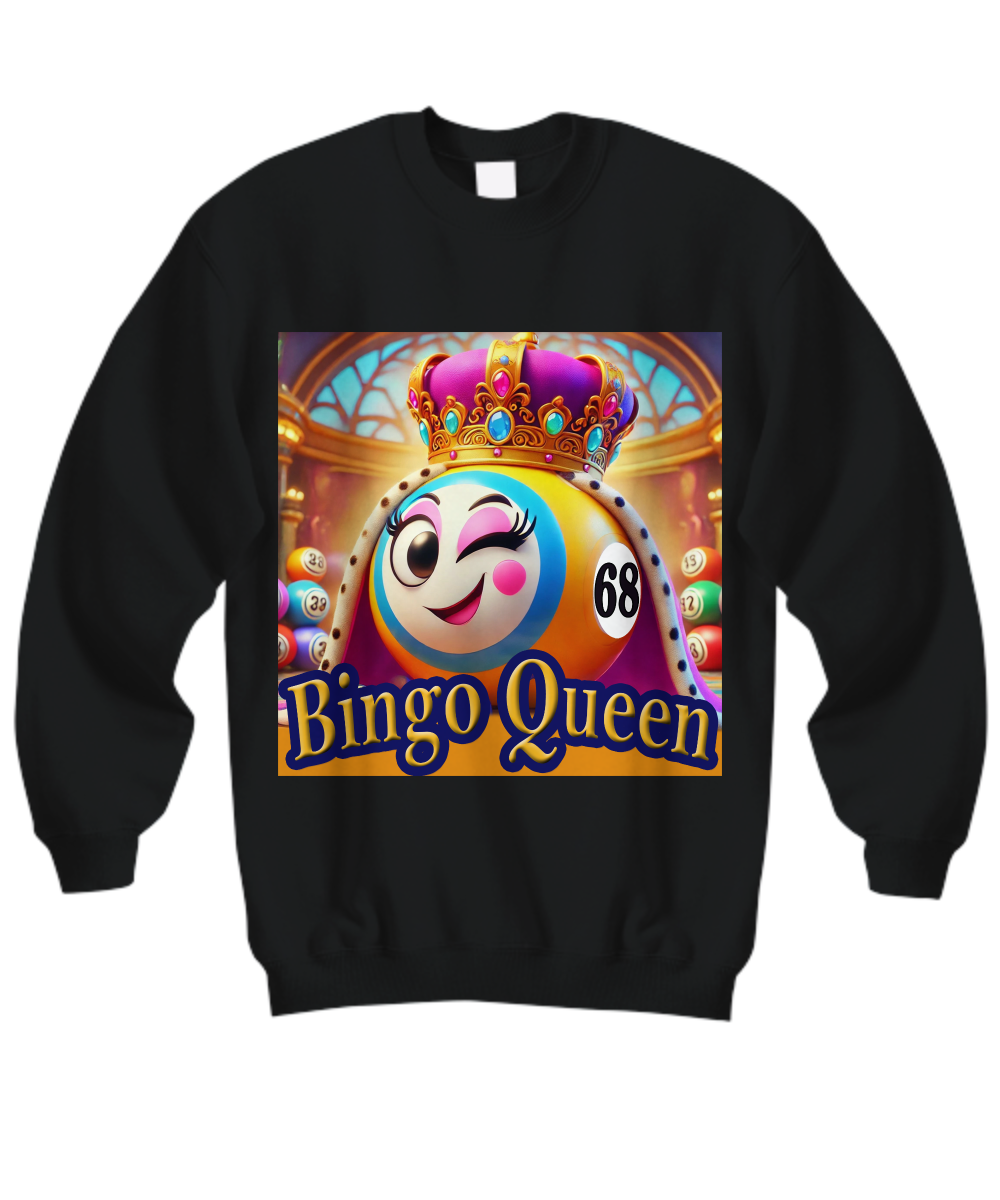 Bingo Queen - Hoodie/Sweatshirt - Gift for Her