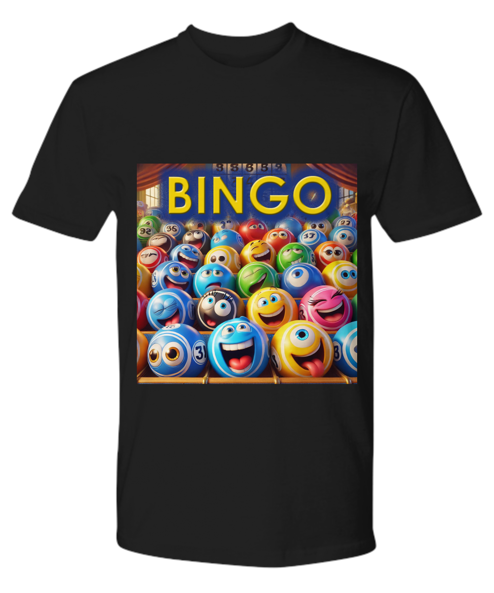 Bingo 1 - V-Neck Tee/Premium Tee - Gift for Her - Gift for Him