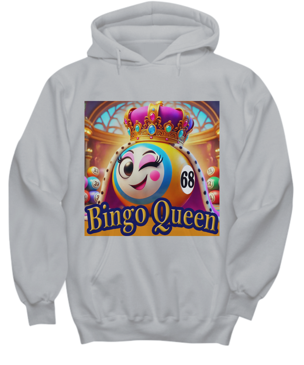 Bingo Queen - Hoodie/Sweatshirt - Gift for Her