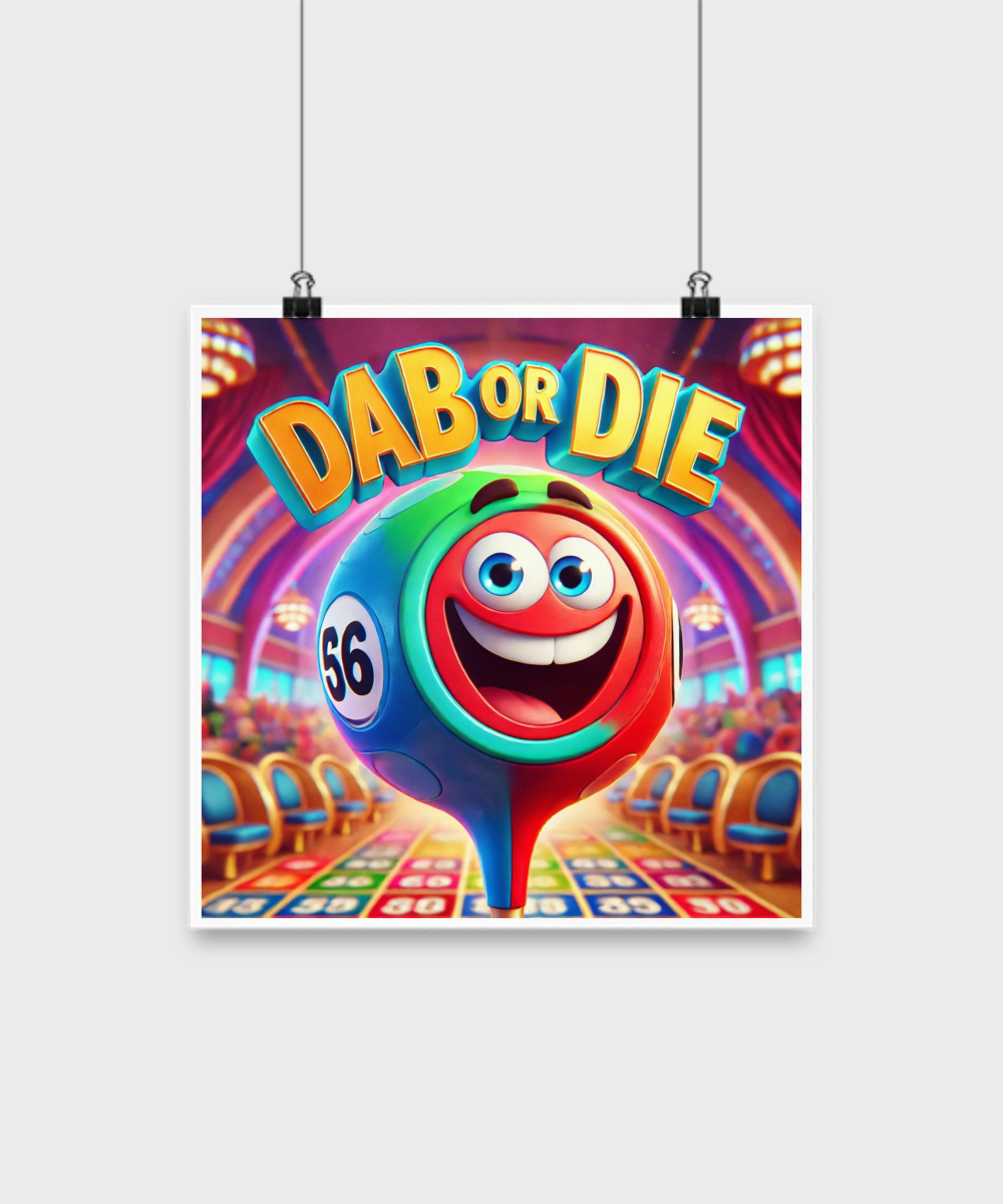 Dab Or Die 1 - Poster - Gift for Her - Gift for Him