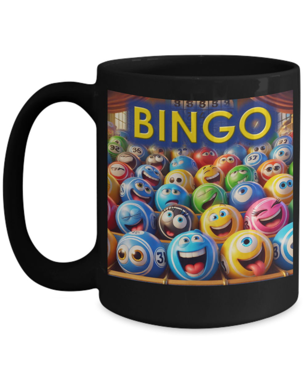 BINGO - 11oz & 15oz Mug - Gift for Her - Gift for Him