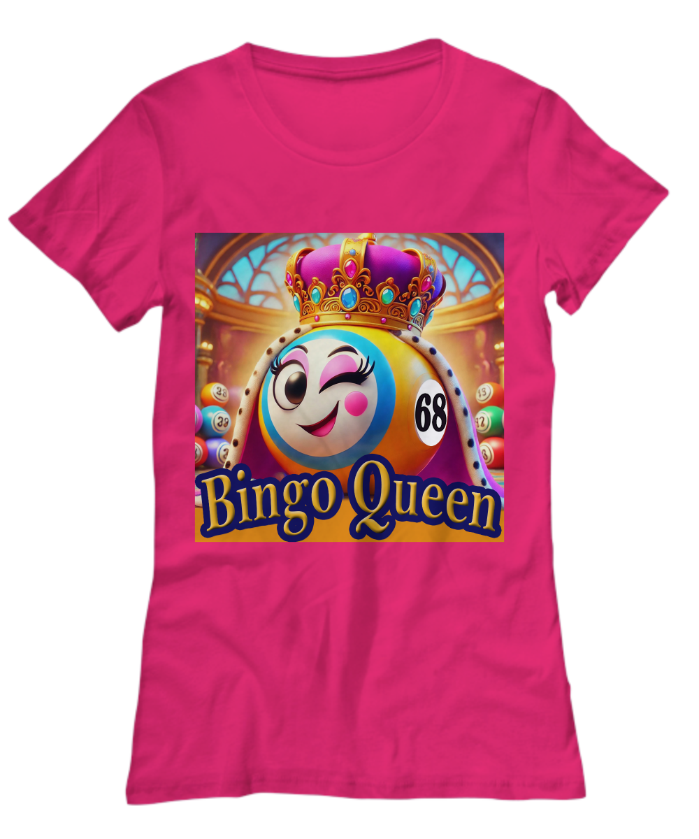 Bingo Queen - Unisex Tee/Women's Tee - Gift for Her