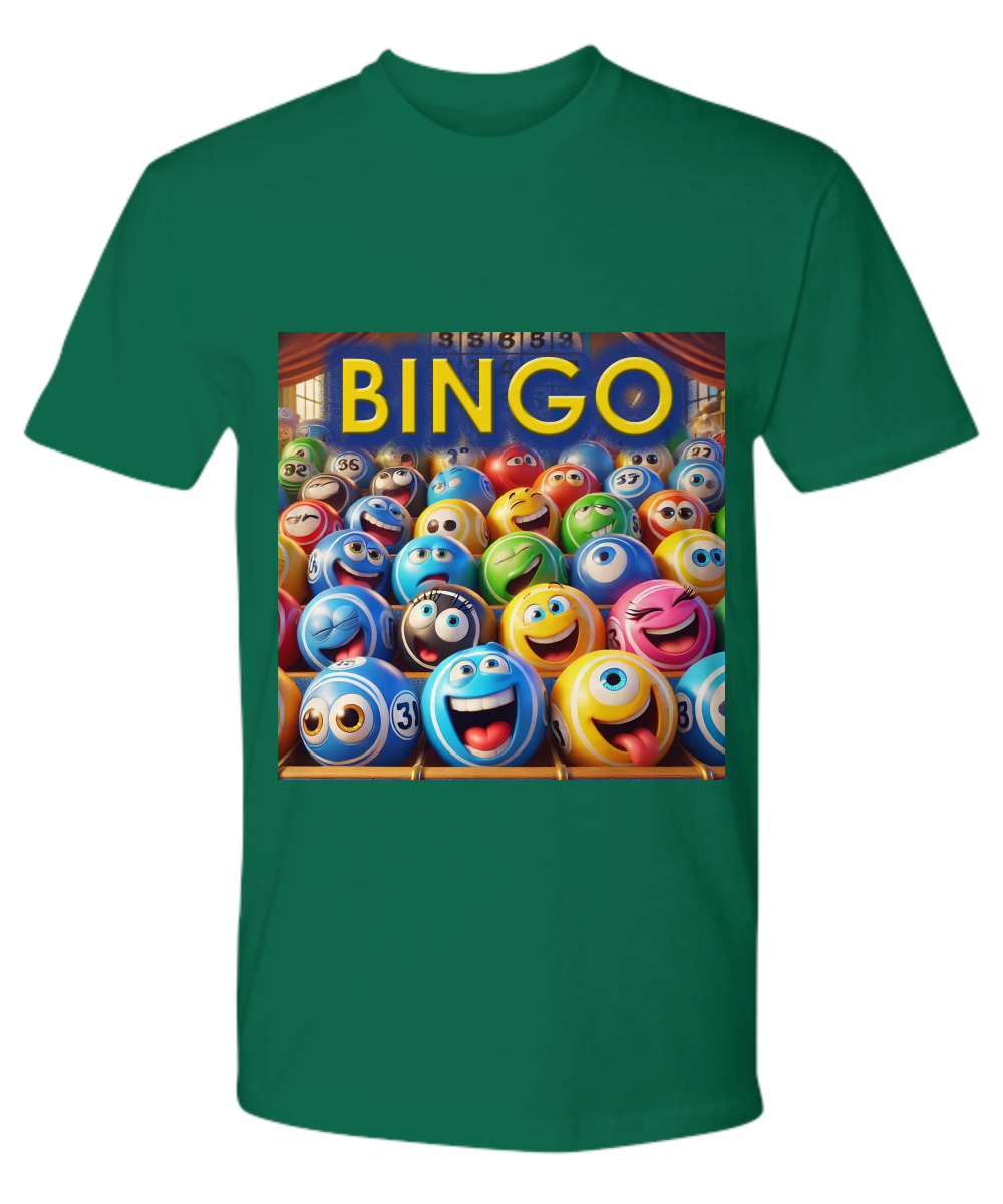 Bingo 1 - V-Neck Tee/Premium Tee - Gift for Her - Gift for Him