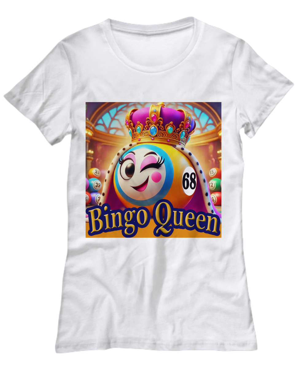 Bingo Queen - Unisex Tee/Women's Tee - Gift for Her