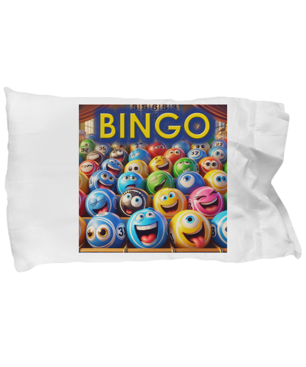 Bingo 1 - Pillow Case - Gift for Her - Gift for Him