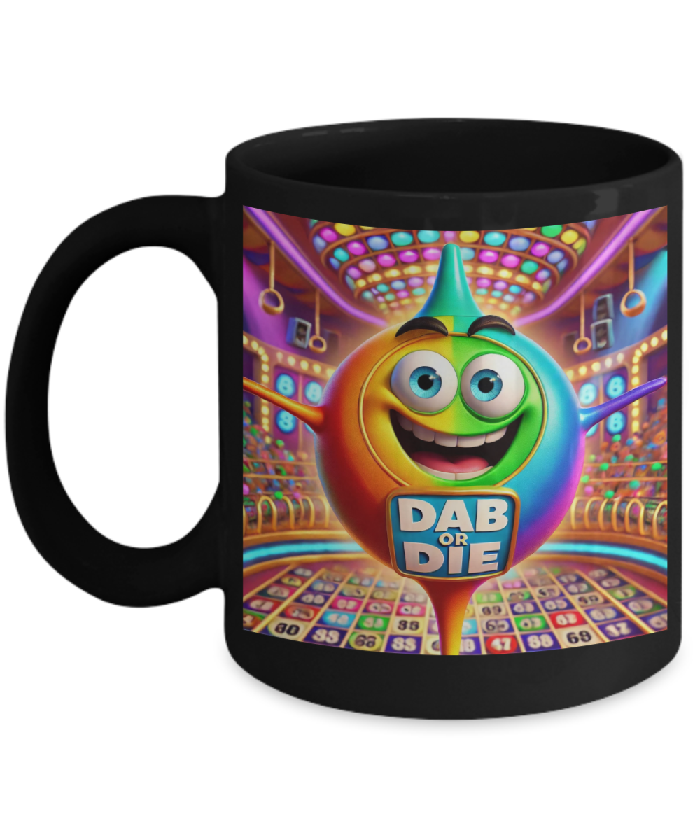 Dab Or Die - 11oz & 15oz Mug - Gift for Her - Gift for Him