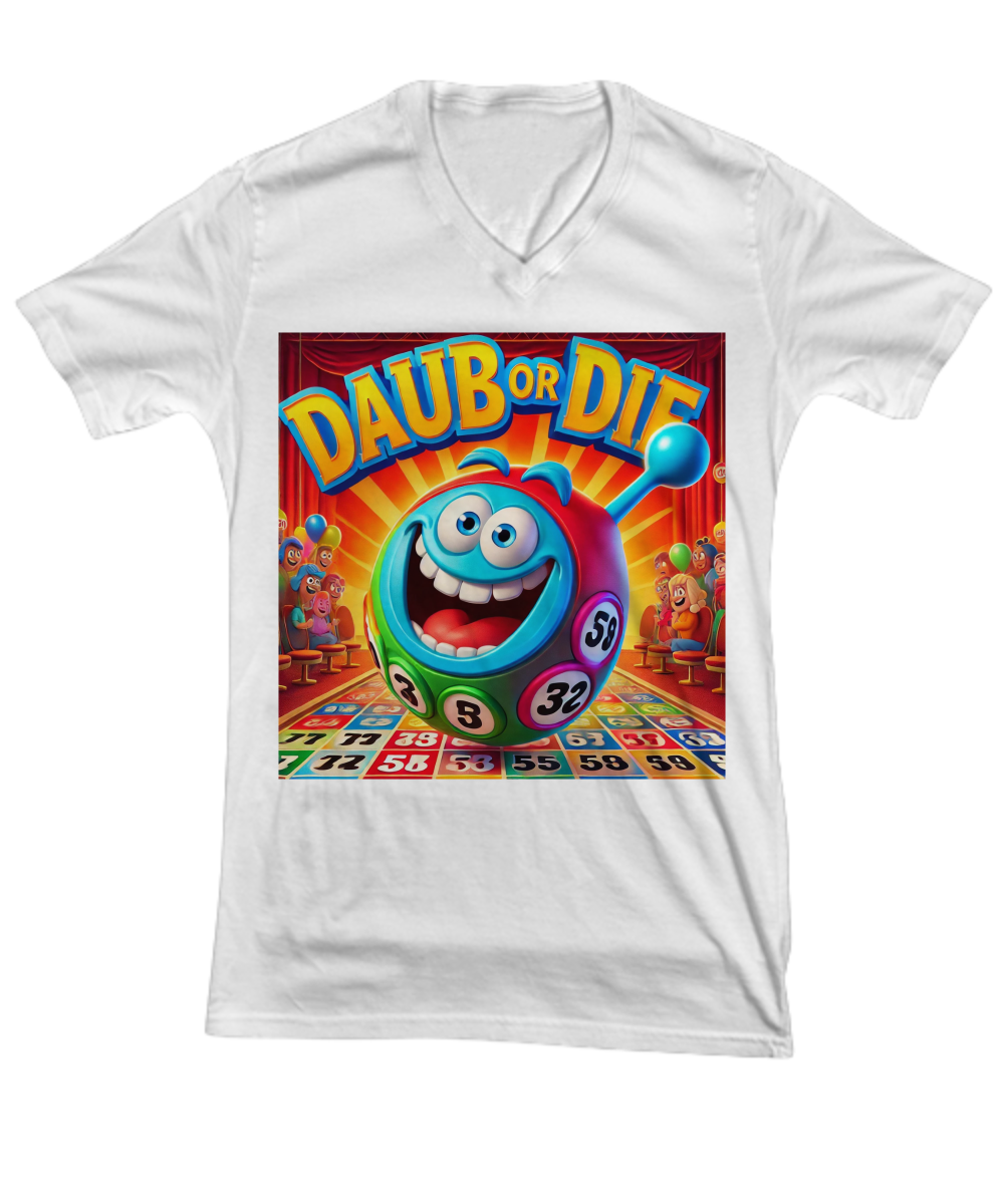 Daub Or Die - V-Neck Tee/Premium Tee - Gift for Her - Gift for Him