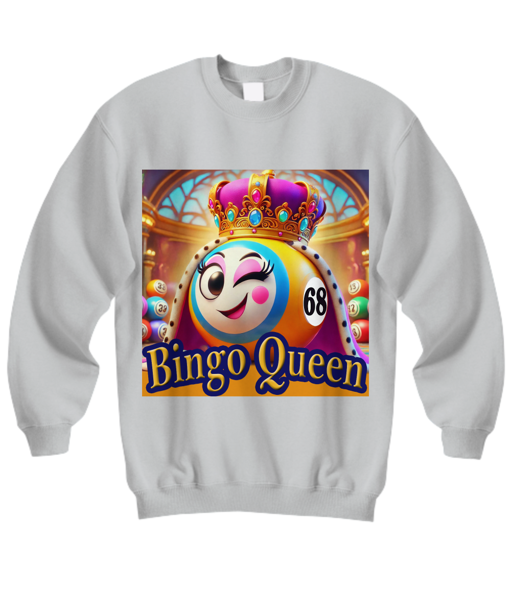 Bingo Queen - Hoodie/Sweatshirt - Gift for Her