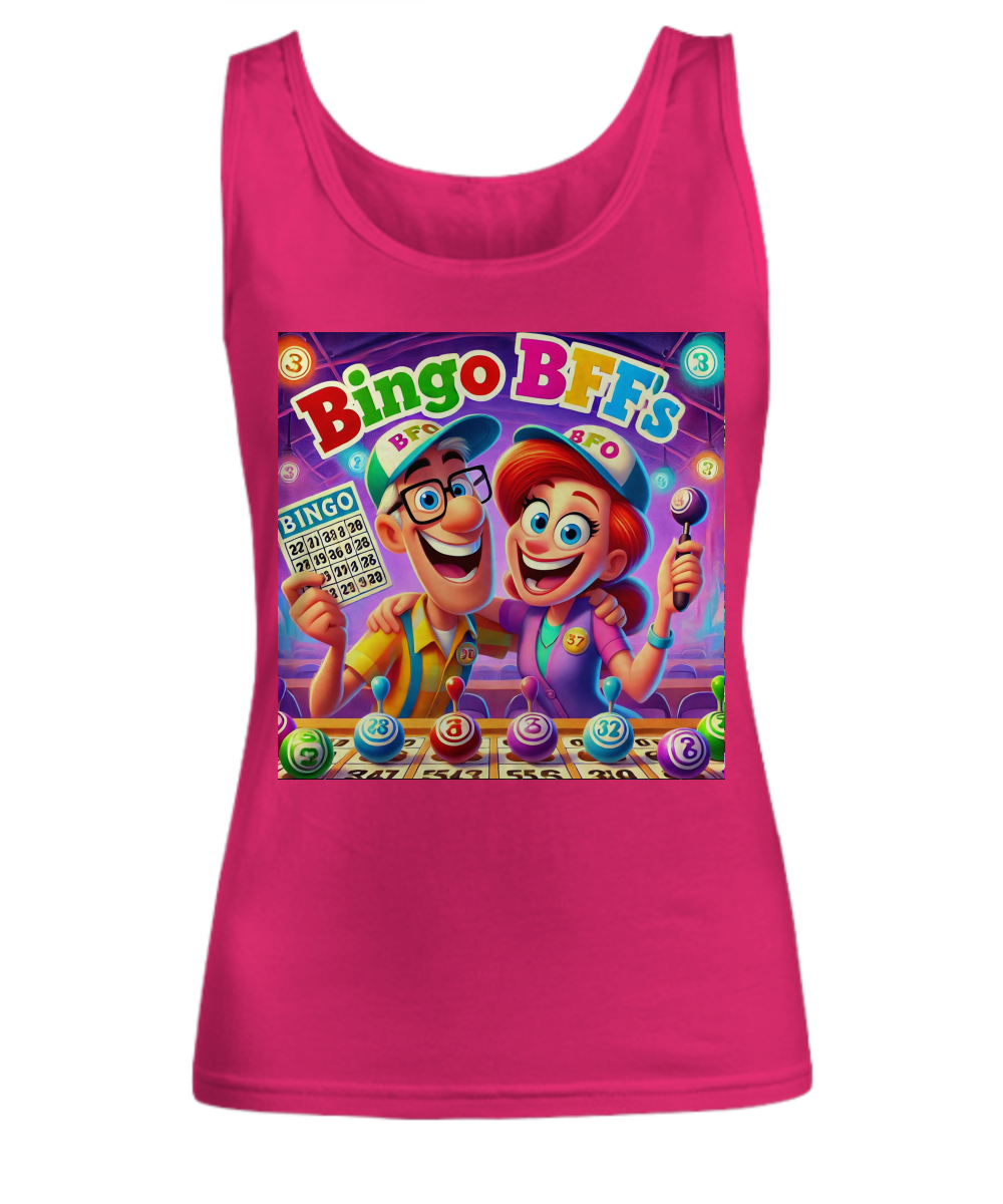 Bingo BFFS 2 - Unisex Tank Top/Women's Tank Top - Gift for Her - Gift for Him