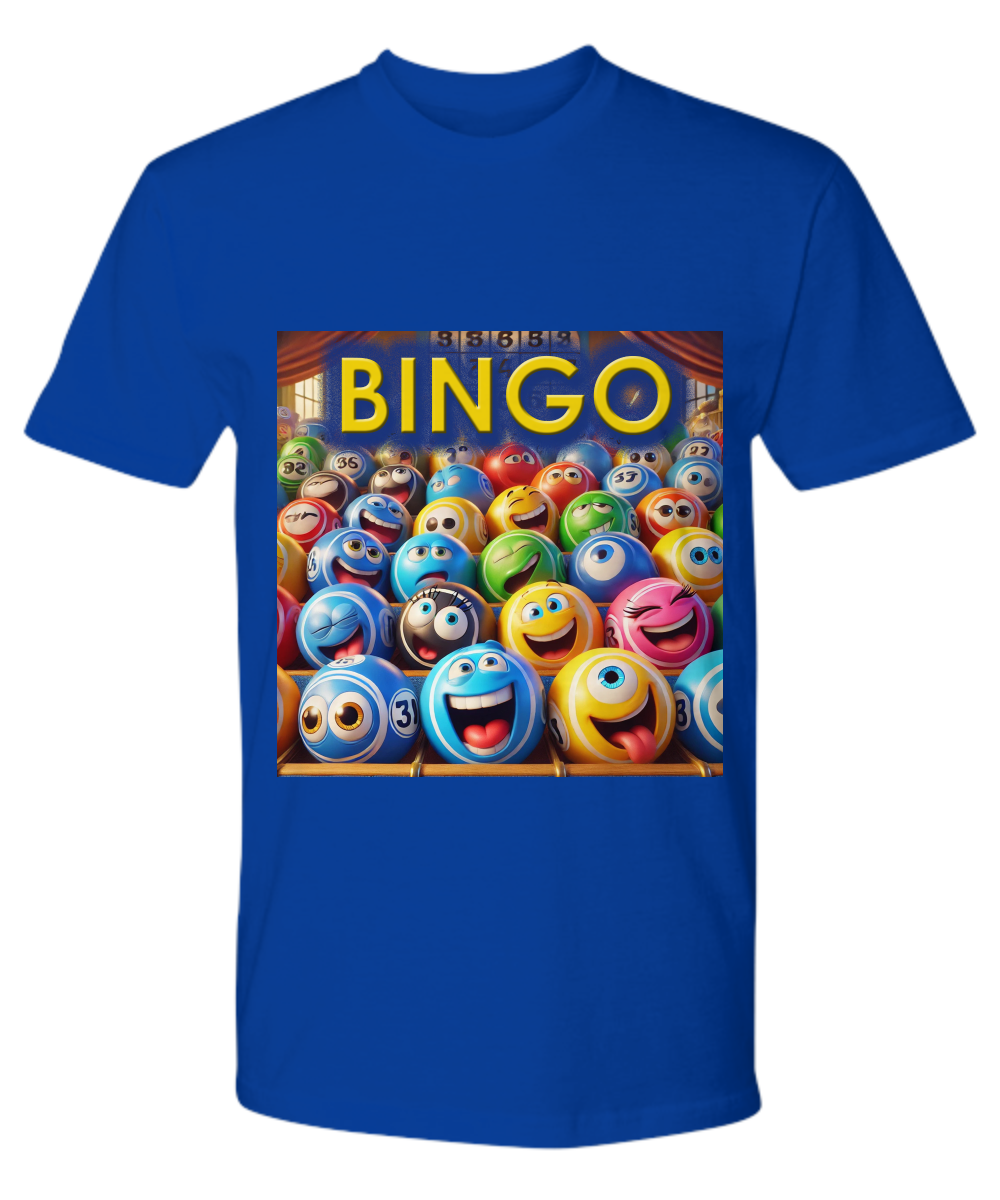 Bingo 1 - V-Neck Tee/Premium Tee - Gift for Her - Gift for Him