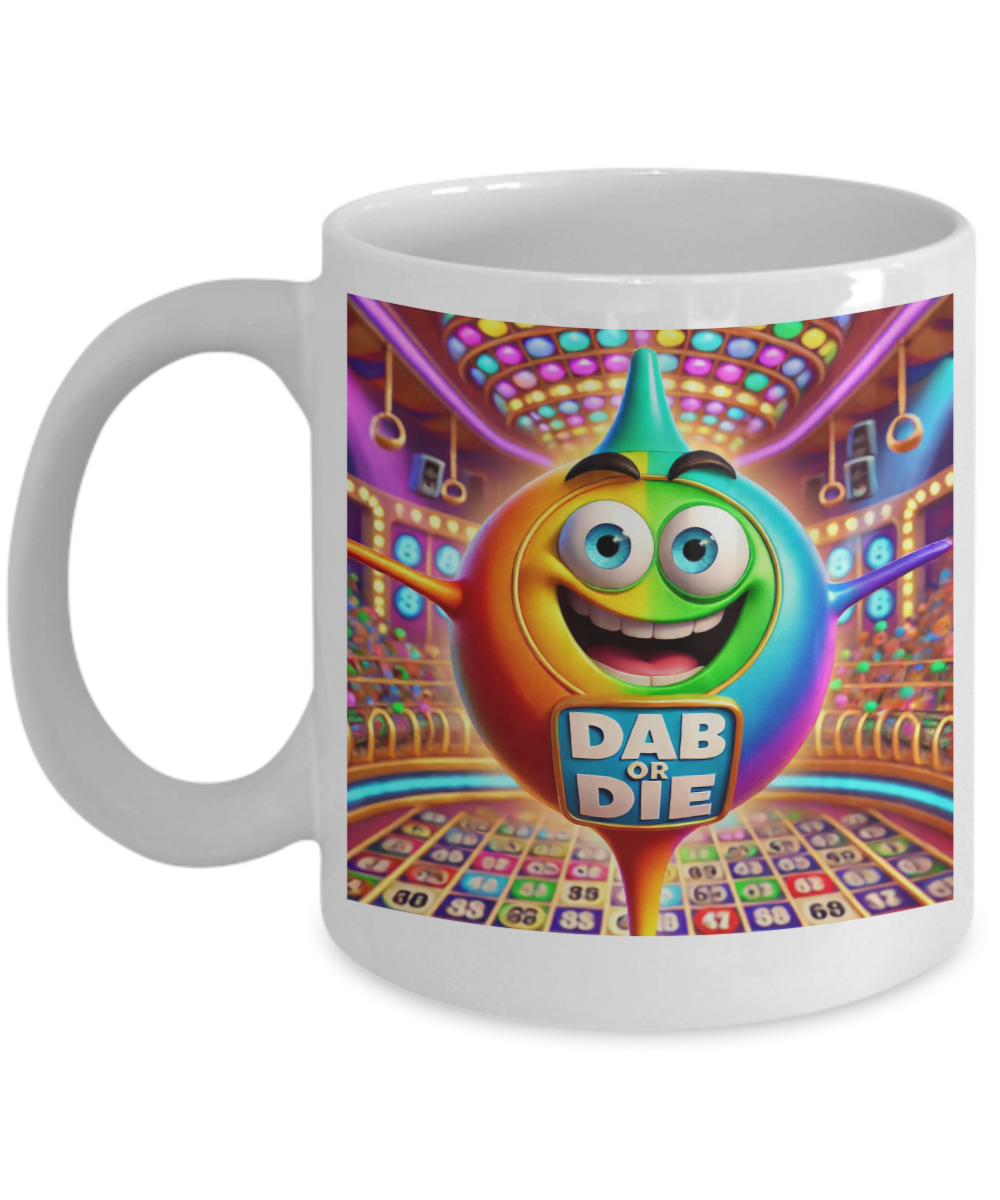 Dab Or Die - 11oz & 15oz Mug - Gift for Her - Gift for Him