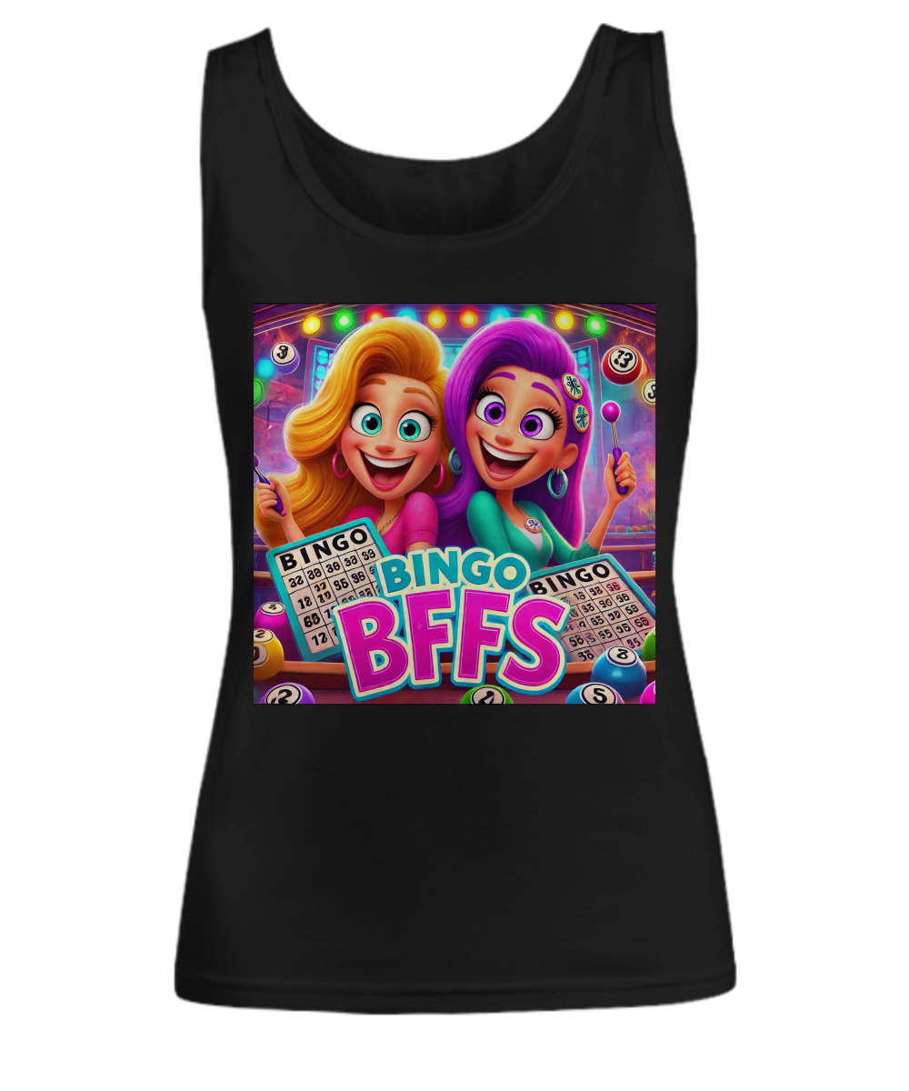 Bingo BFFS 1 - Unisex Tank Top/Women's Tank Top - Gift for Her