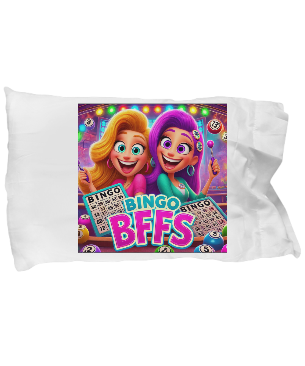 Bingo BFFS 1 - Pillow Case - Gift for Her