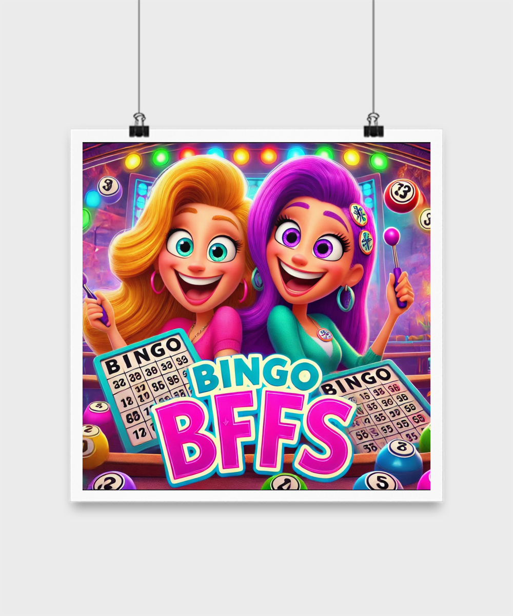 Bingo BFFS 1 - Poster - Gift for Her