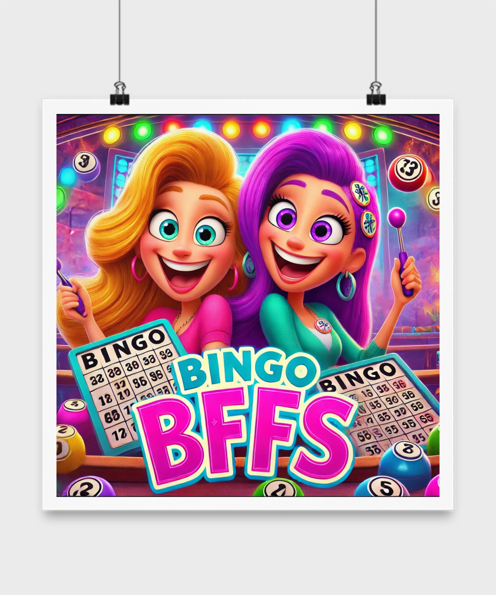 Bingo BFFS 1 - Poster - Gift for Her