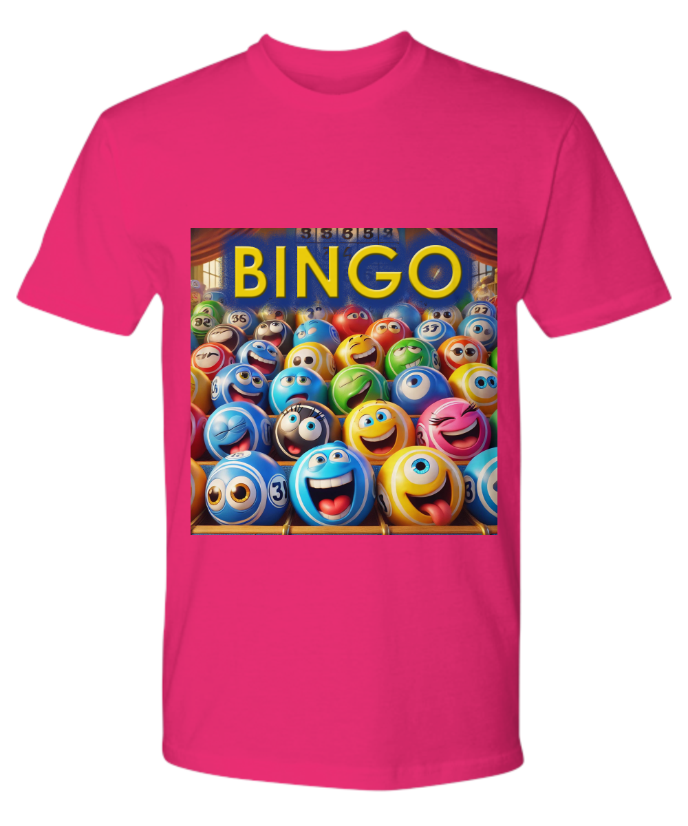 Bingo 1 - V-Neck Tee/Premium Tee - Gift for Her - Gift for Him