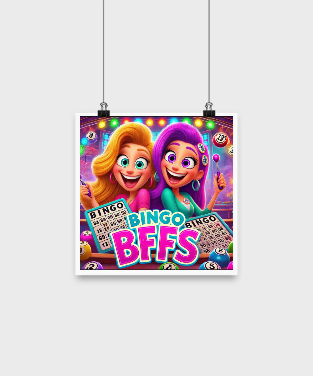 Bingo BFFS 1 - Poster - Gift for Her