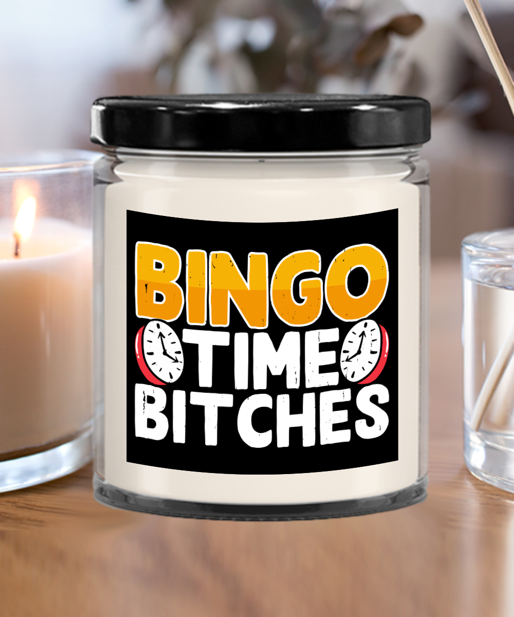 Bingo Time Bitches - 9oz & 16oz Candle - Gift for Her