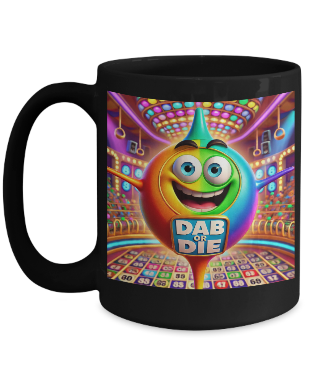 Dab Or Die - 11oz & 15oz Mug - Gift for Her - Gift for Him