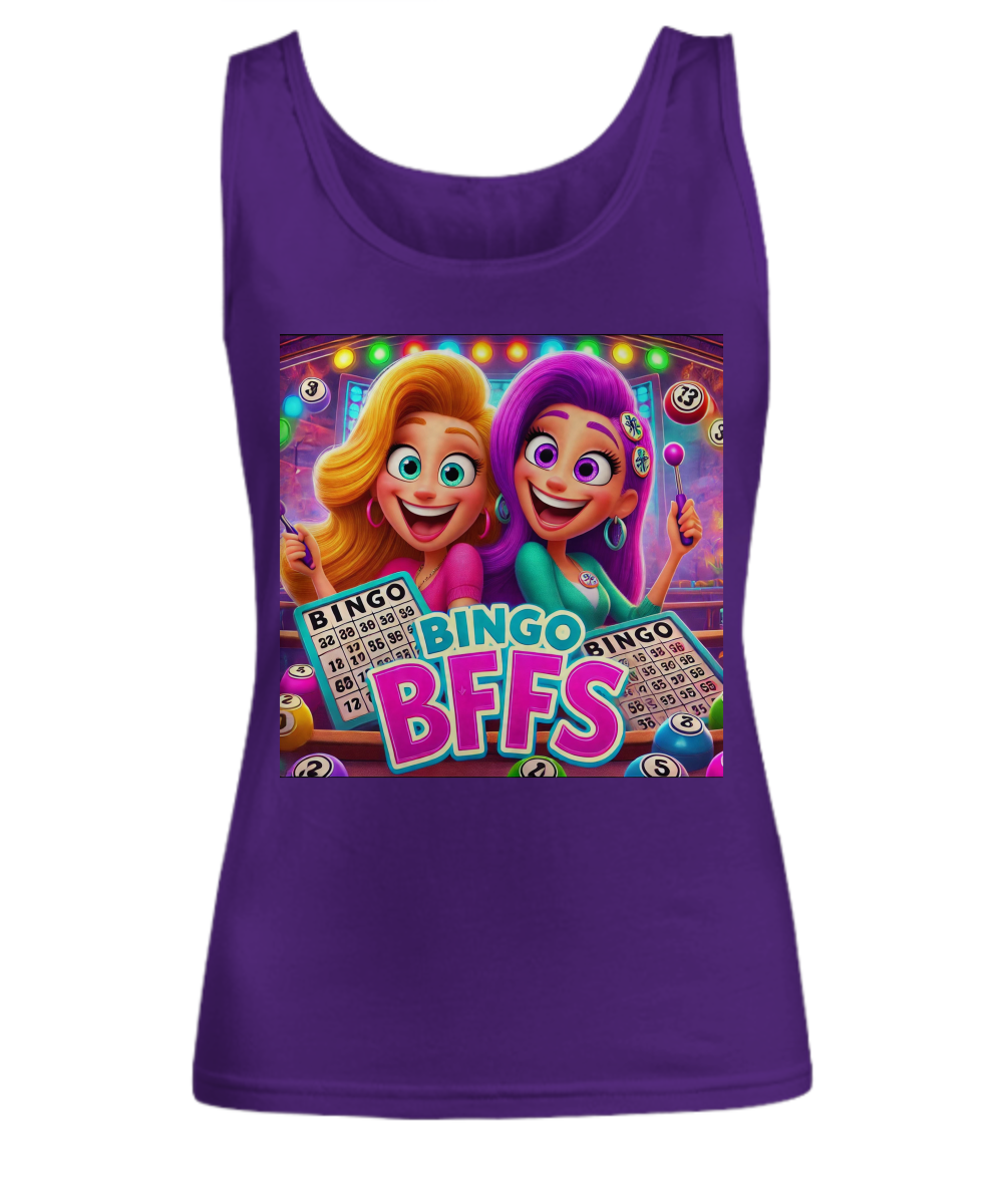 Bingo BFFS 1 - Unisex Tank Top/Women's Tank Top - Gift for Her