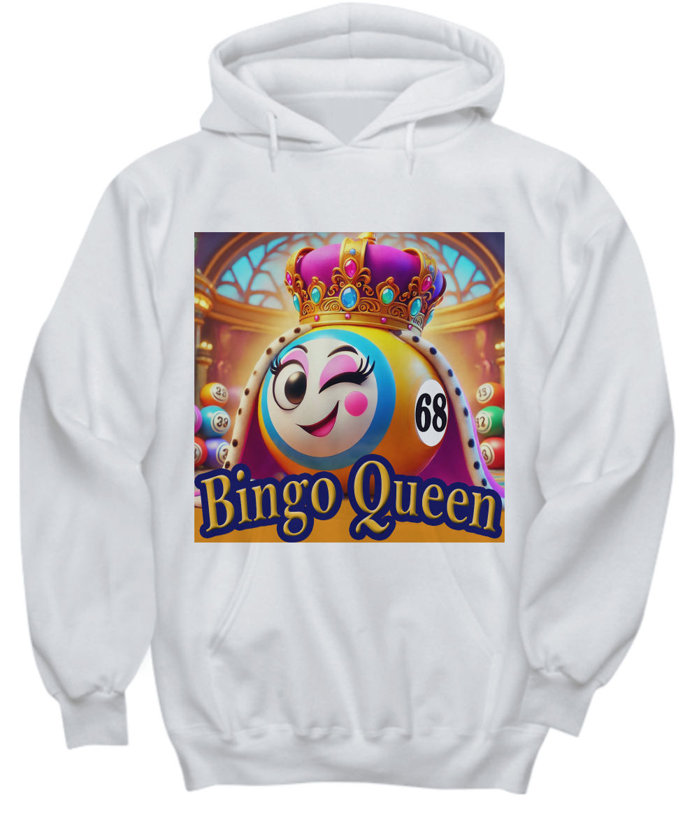 Bingo Queen - Hoodie/Sweatshirt - Gift for Her