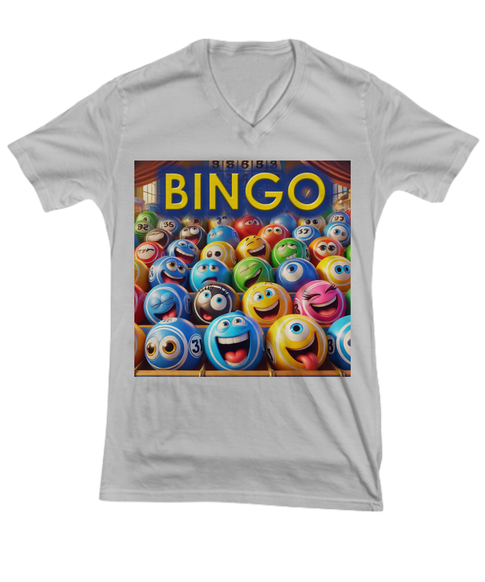 Bingo 1 - V-Neck Tee/Premium Tee - Gift for Her - Gift for Him