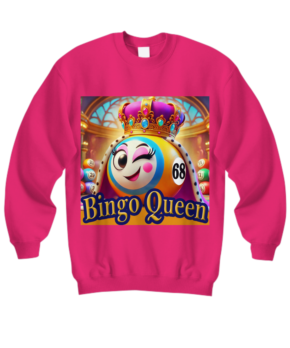 Bingo Queen - Hoodie/Sweatshirt - Gift for Her