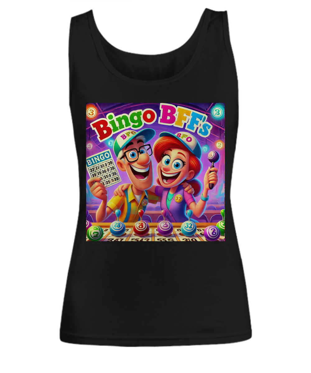 Bingo BFFS 2 - Unisex Tank Top/Women's Tank Top - Gift for Her - Gift for Him