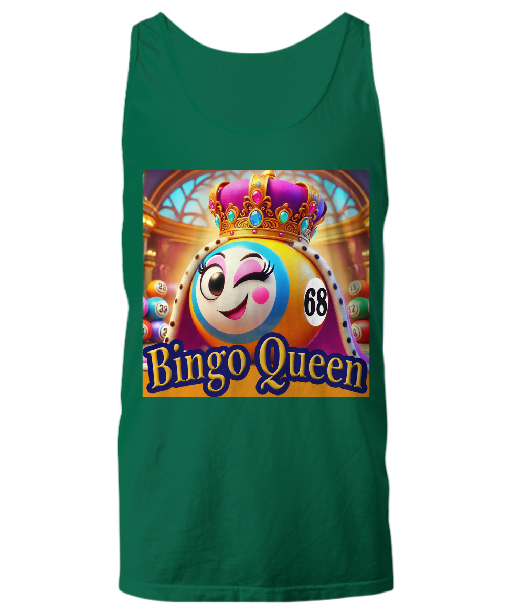 Bingo Queen - Unisex Tank Top/Women's Tank Top - Gift for Her